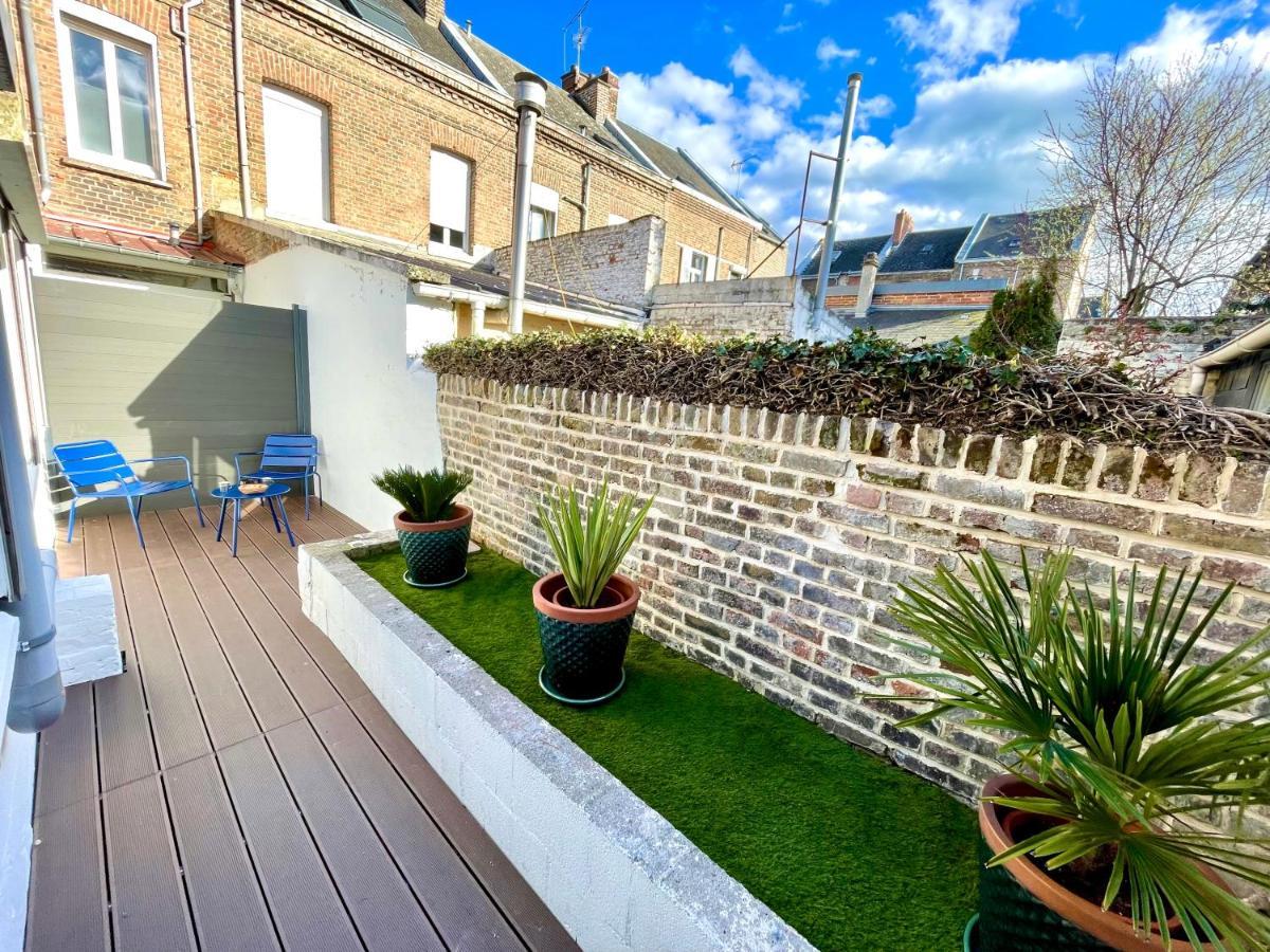 Soleil Levant - T2 Avec Terrasse Proche Gare อาเมียงส์ ภายนอก รูปภาพ